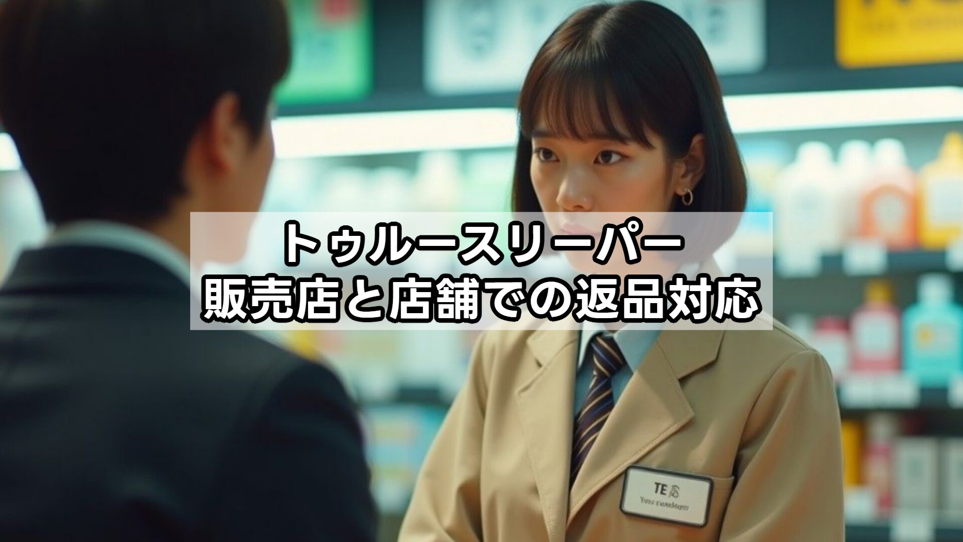 トゥルースリーパー販売店と店舗での返品対応