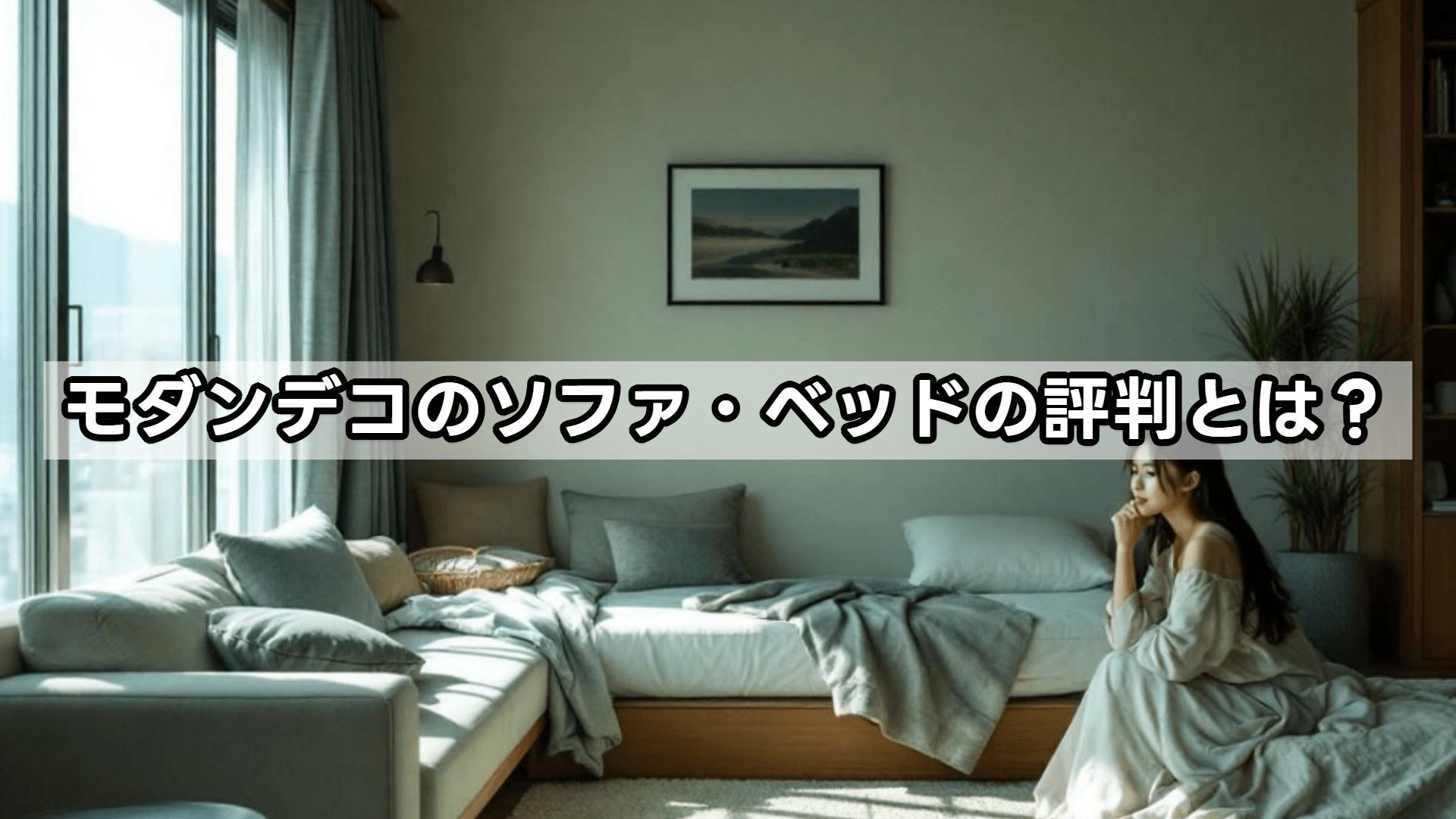 モダンデコのソファ・ベッドの評判とは?
