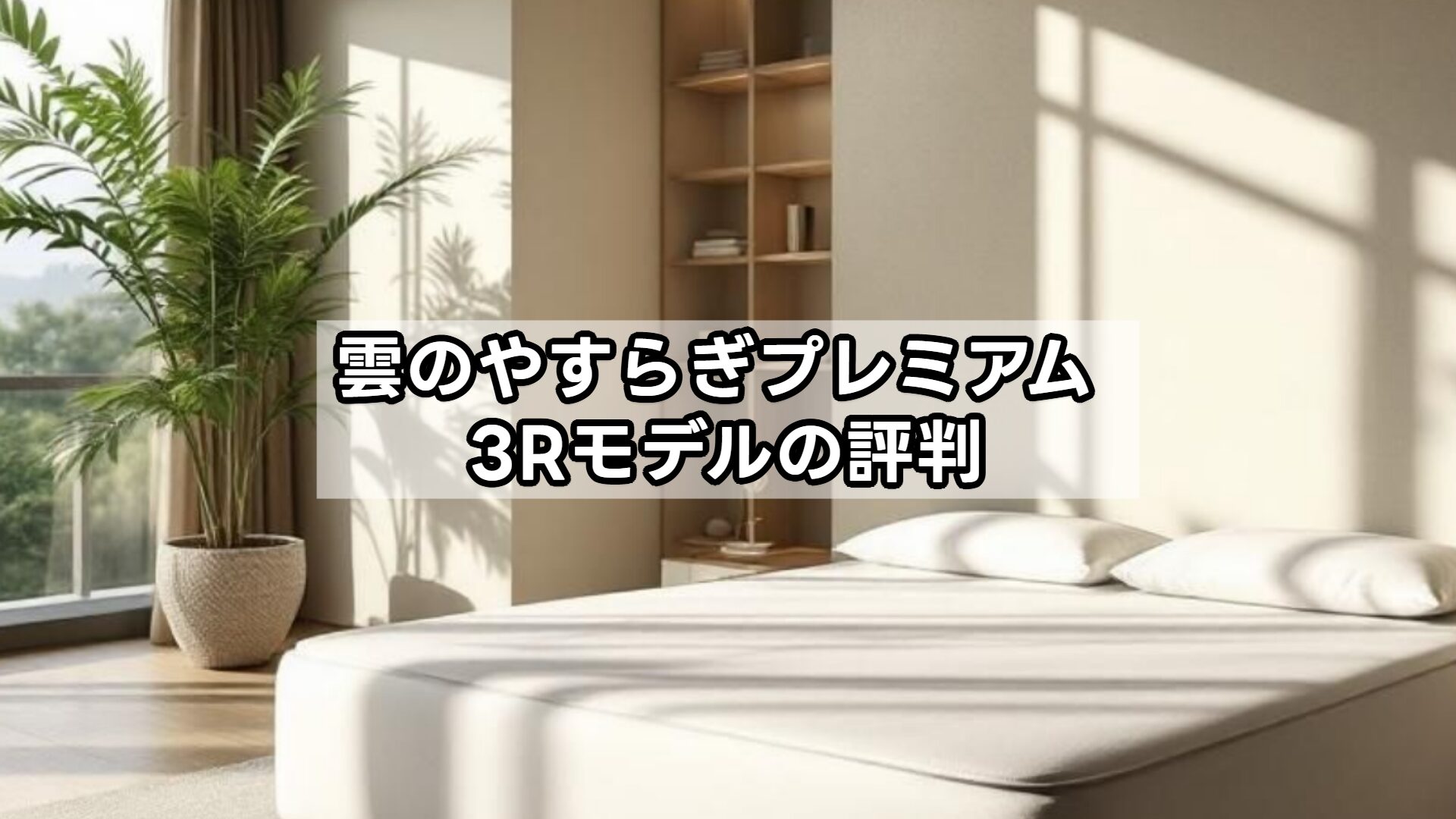 雲のやすらぎプレミアム 3Rモデルの評判