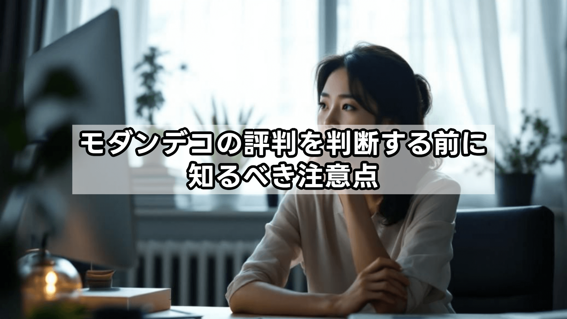 モダンデコの評判を判断する前に知るべき注意点