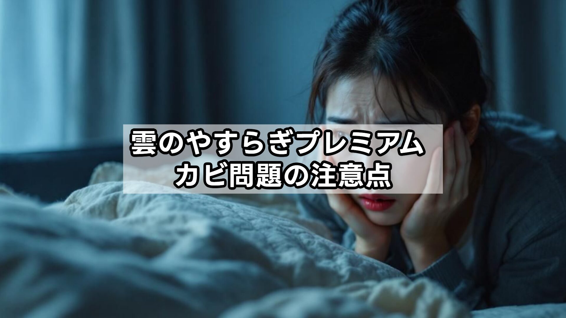 雲のやすらぎプレミアム カビ問題の注意点