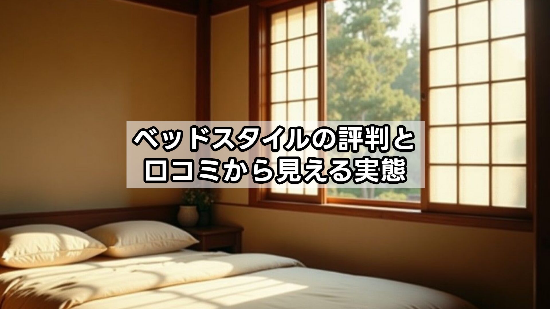 ベッドスタイルの評判と口コミから見える実態
