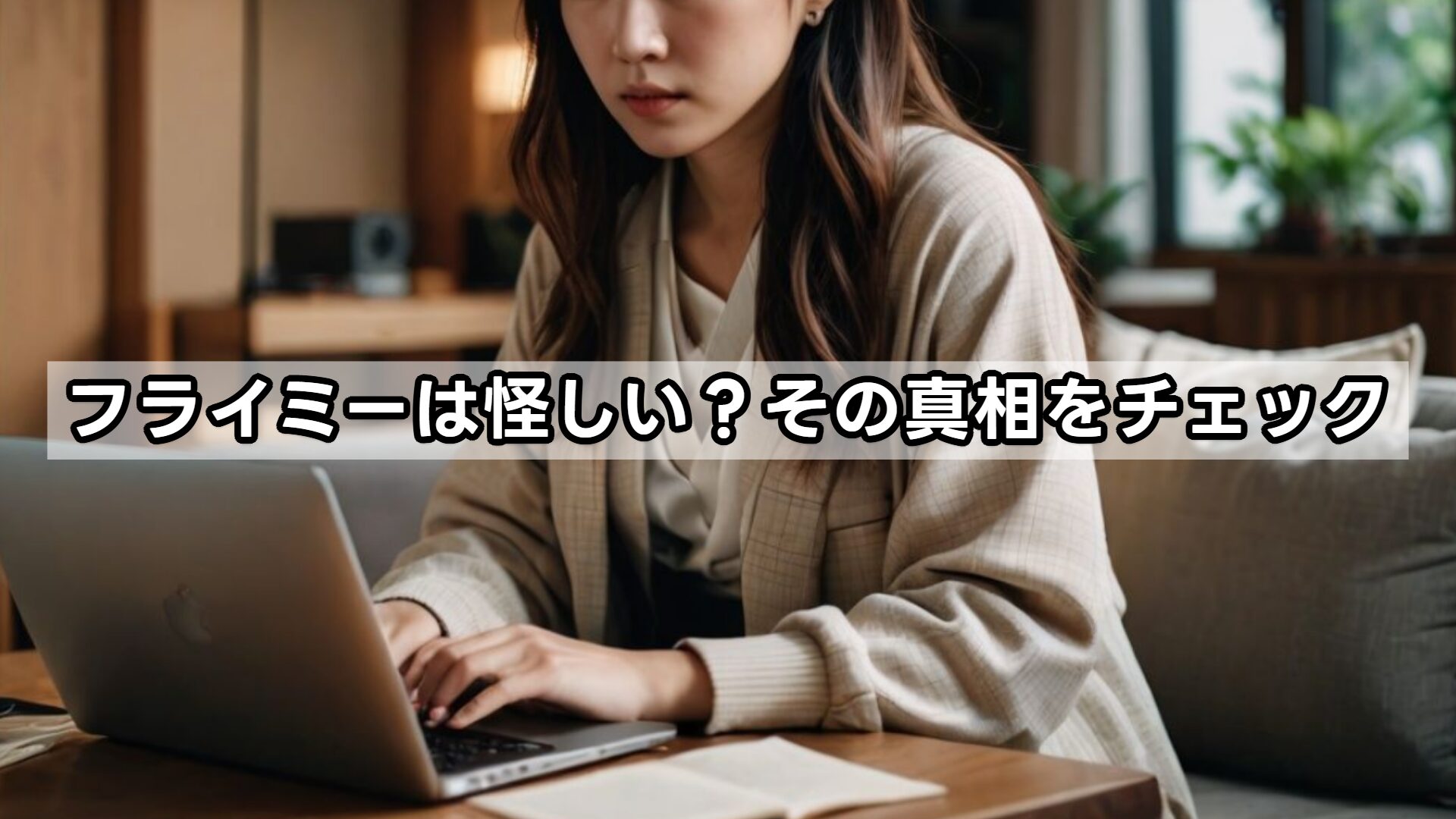 フライミーは怪しい?その真相をチェック