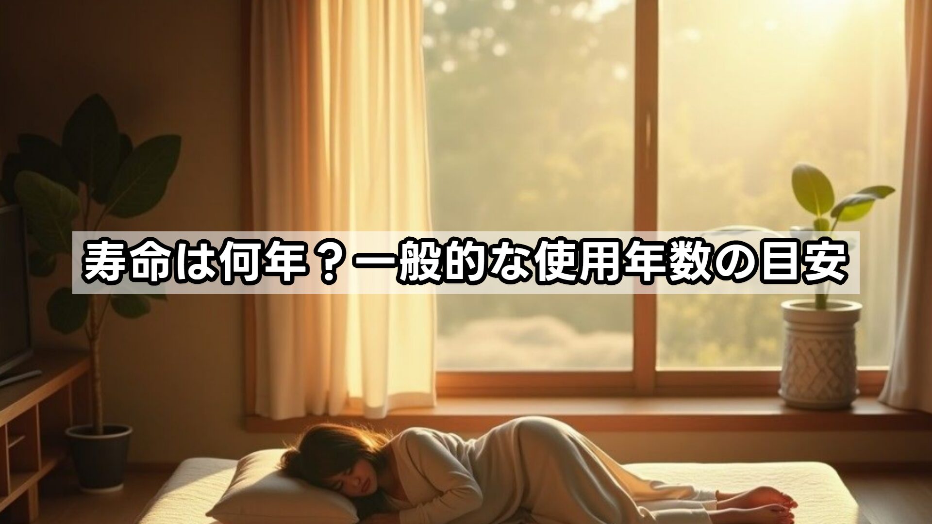 寿命は何年?一般的な使用年数の目安