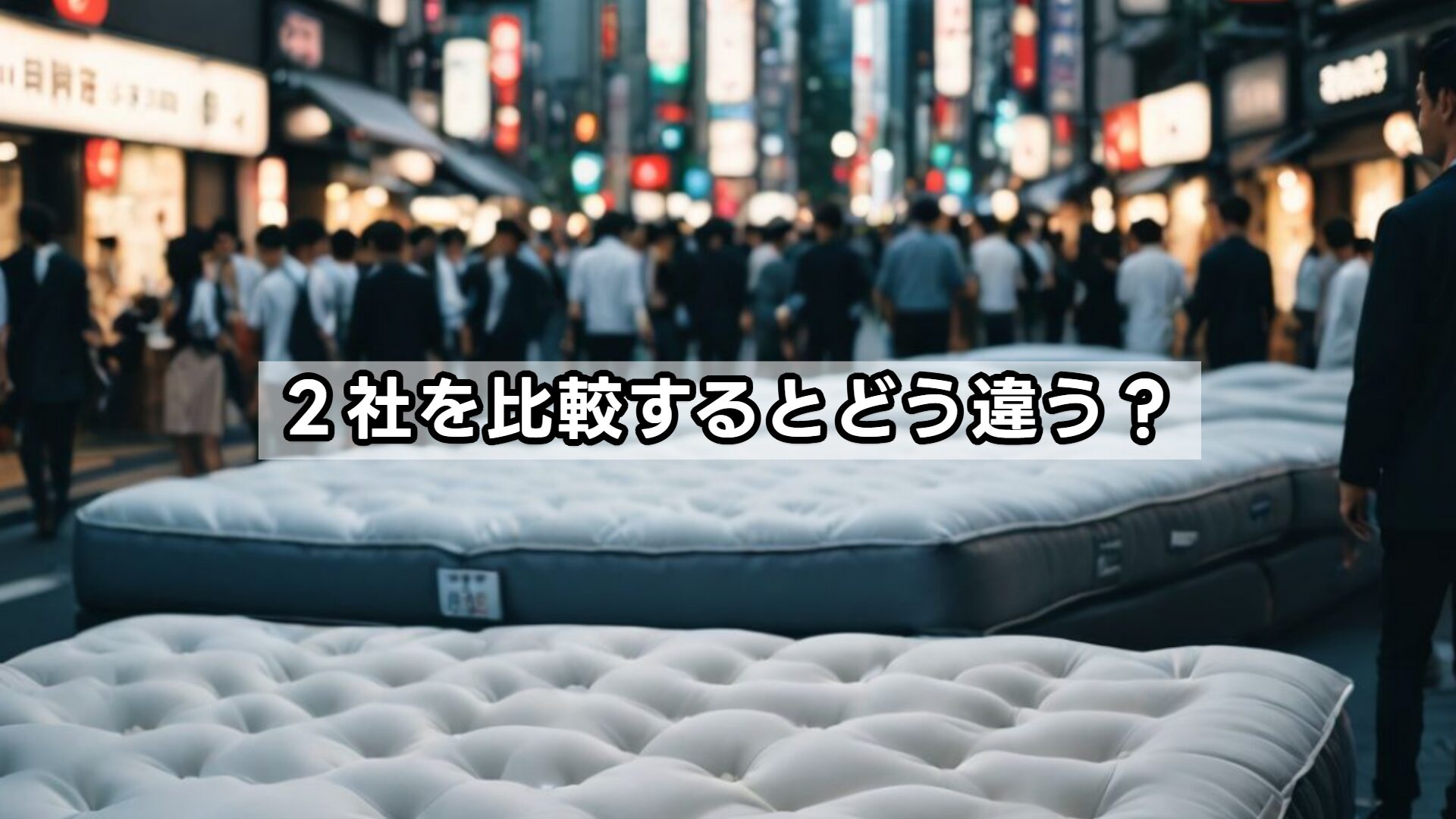 ２社を比較するとどう違う？