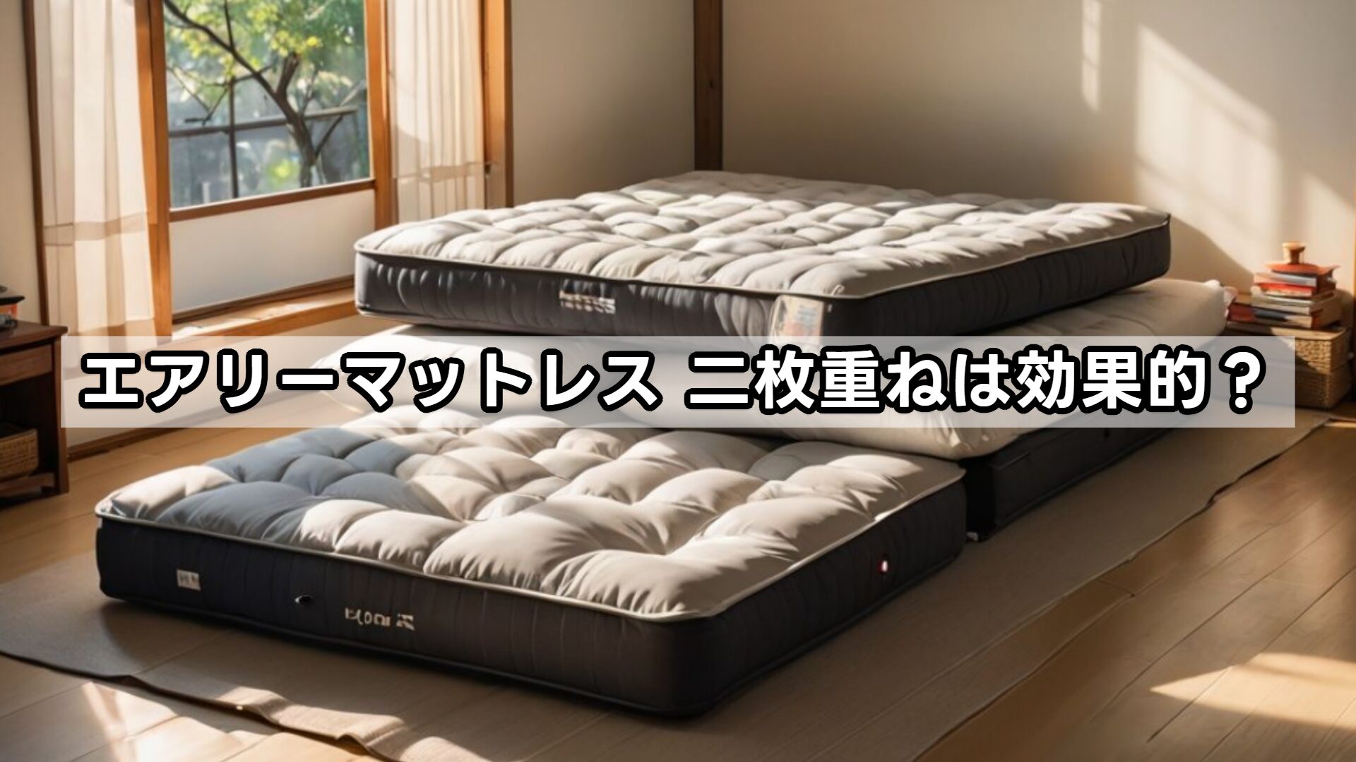 エアリーマットレス 二枚重ねは効果的？