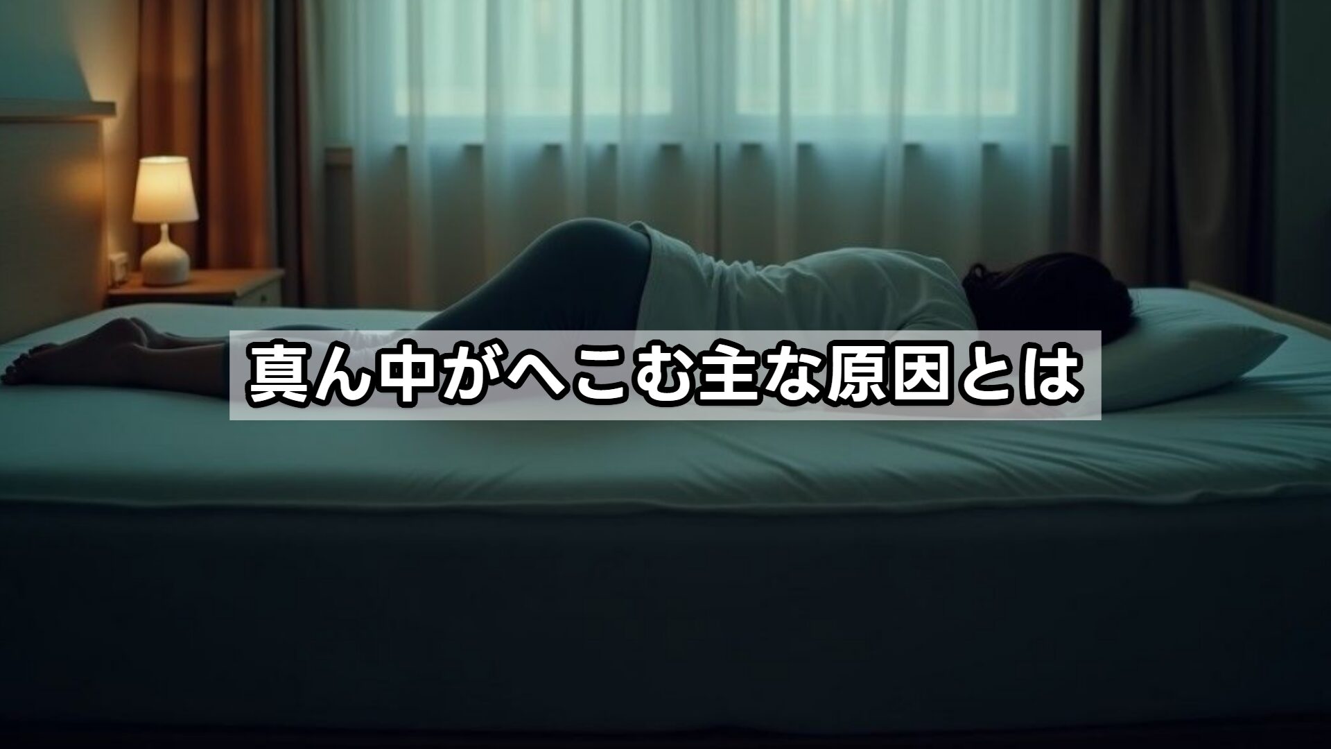 真ん中がへこむ主な原因とは