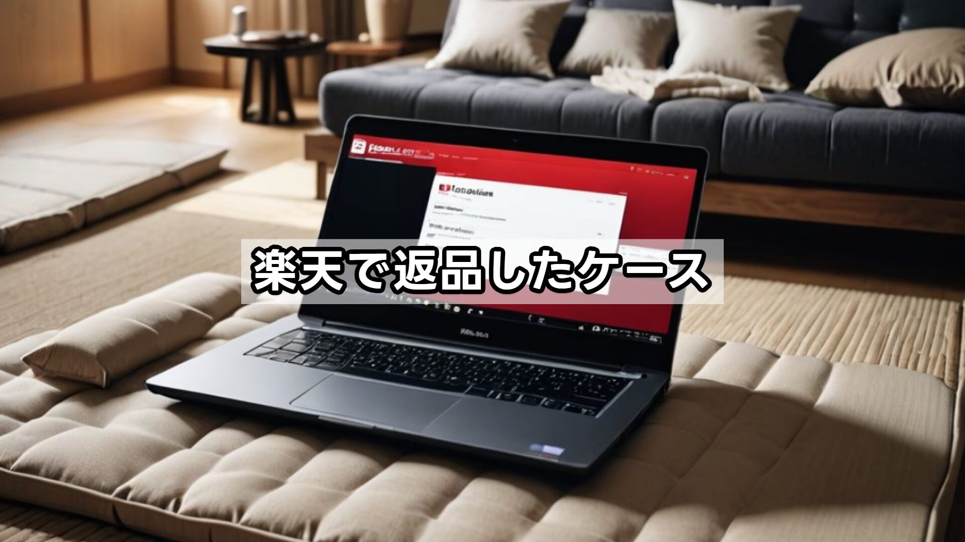 楽天で返品したケース