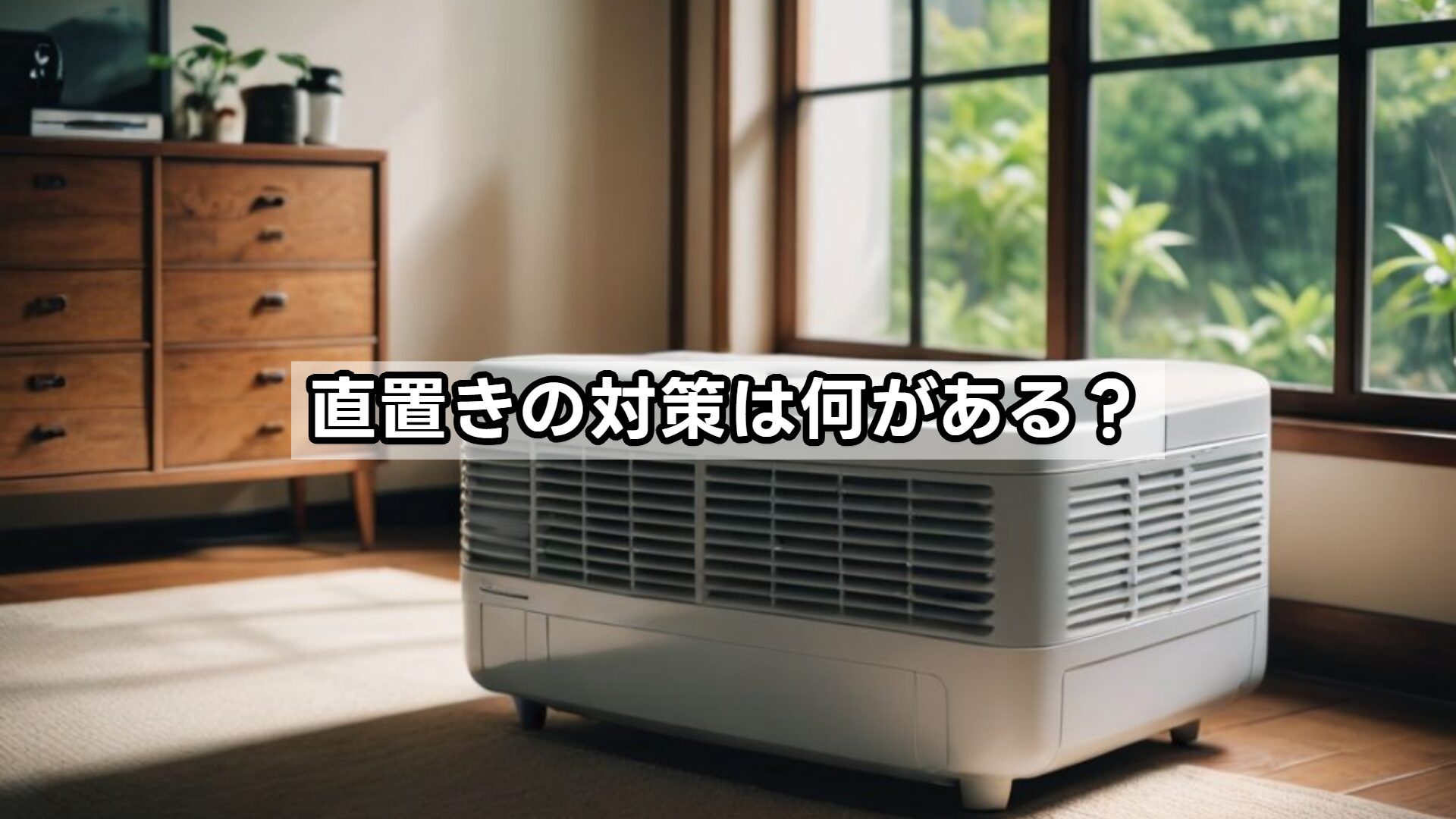 直置きの対策は何がある?