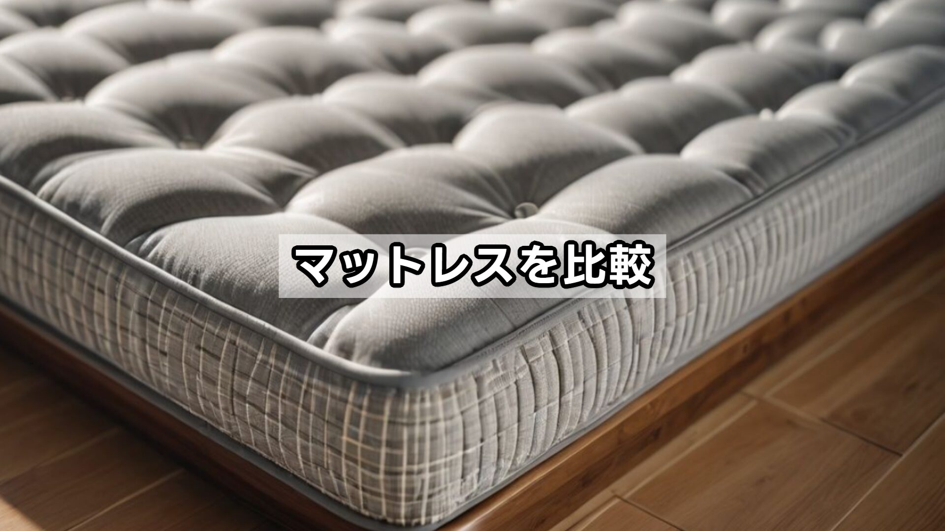 マットレスを比較