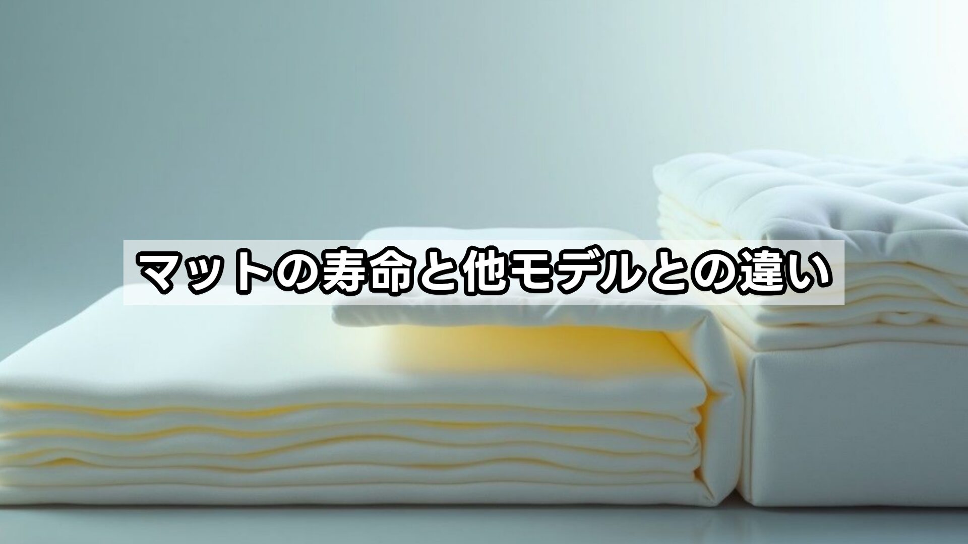 マットの寿命と他モデルとの違い