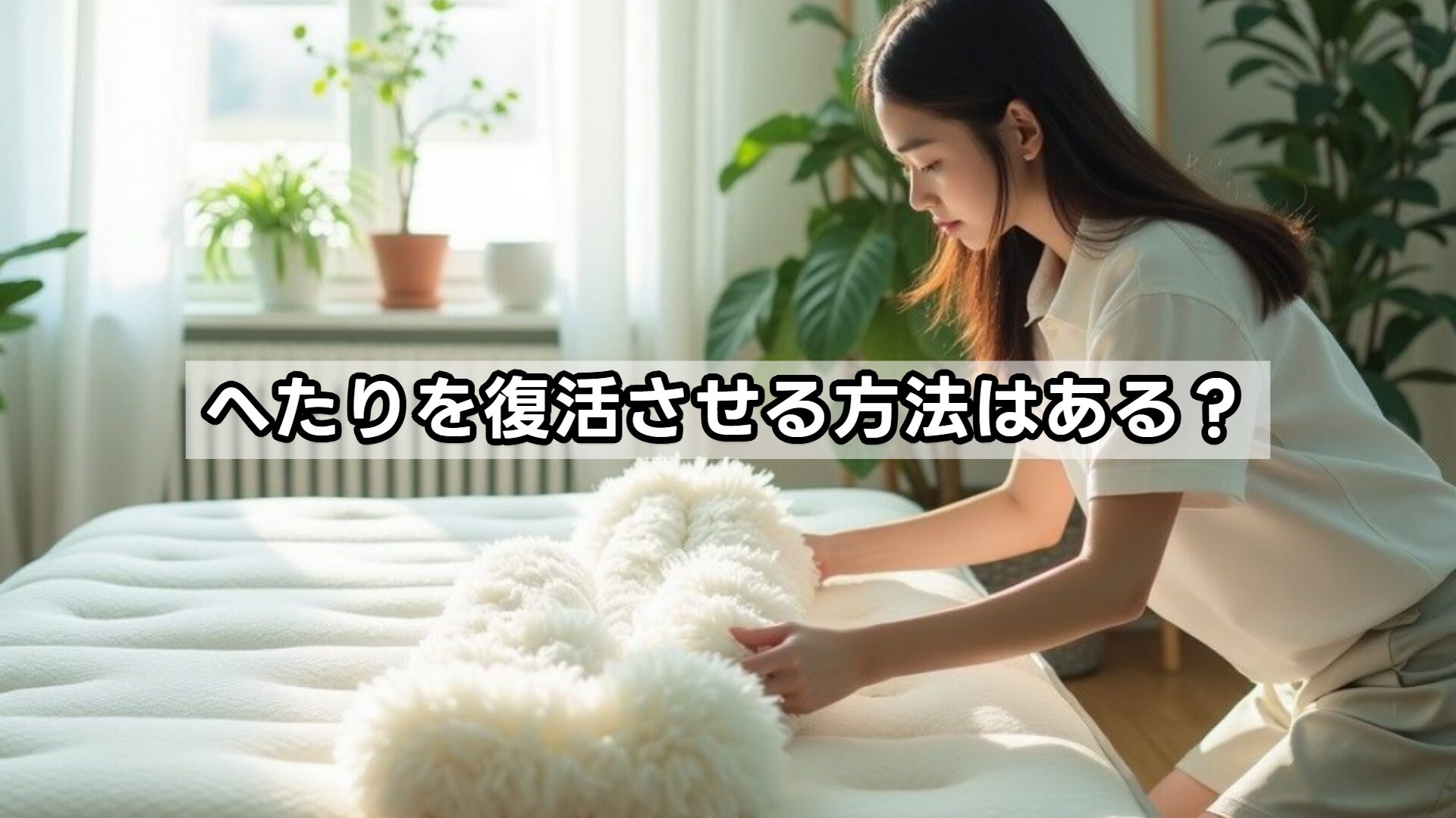 へたりを復活させる方法はある？