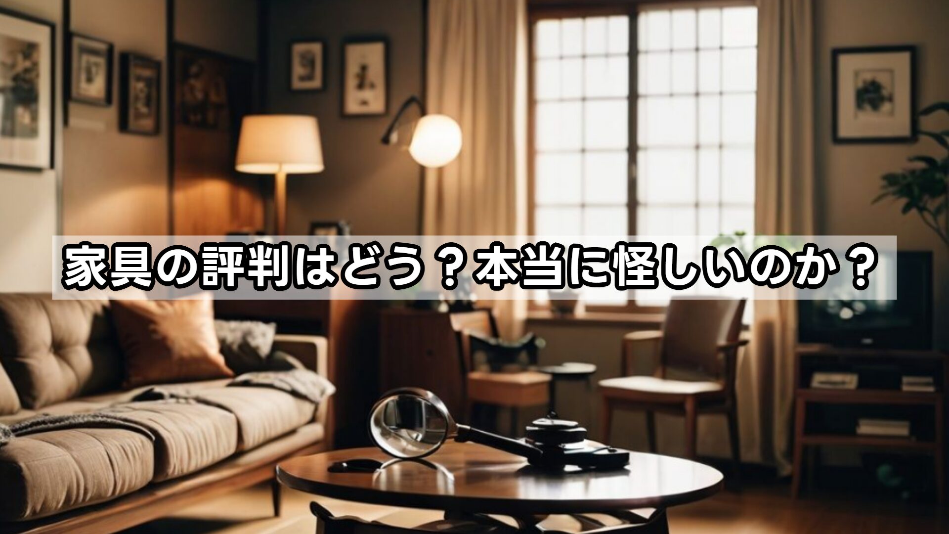 家具の評判はどう?本当に怪しいのか?