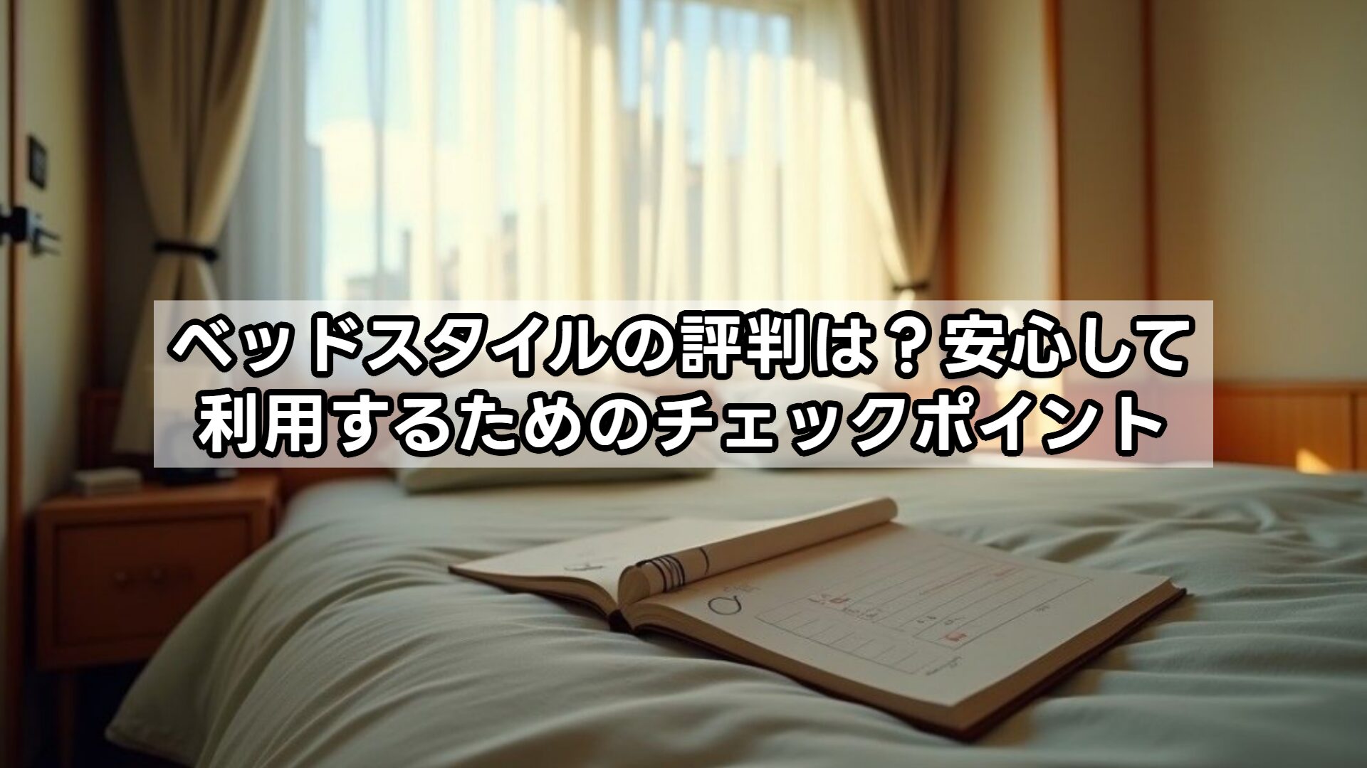 ベッドスタイルの評判は？安心して利用するためのチェックポイント