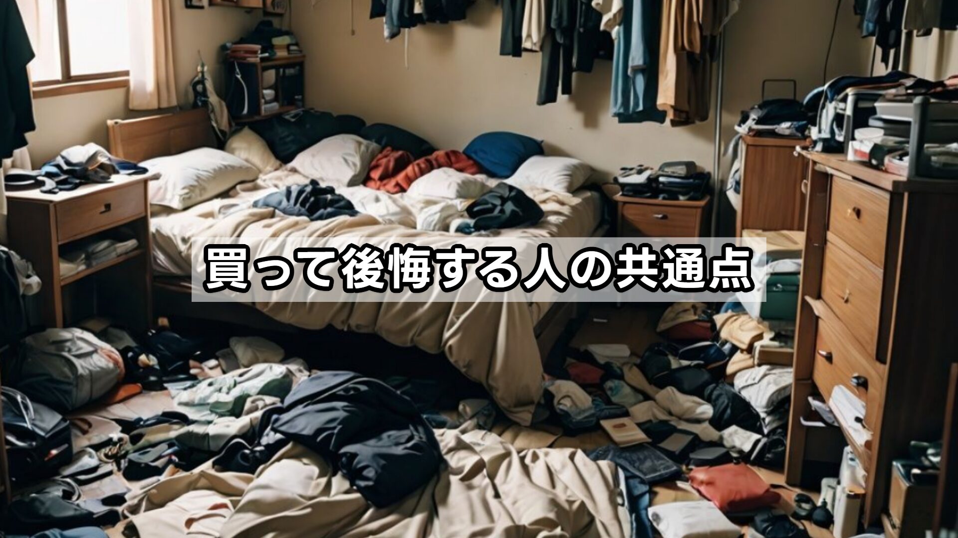 買って後悔する人の共通点