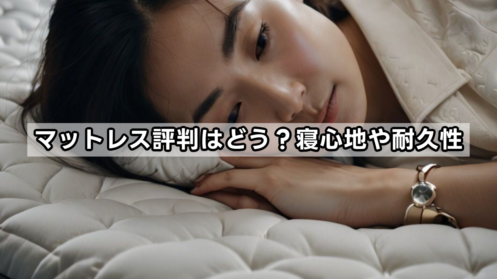 マットレス評判はどう?寝心地や耐久性