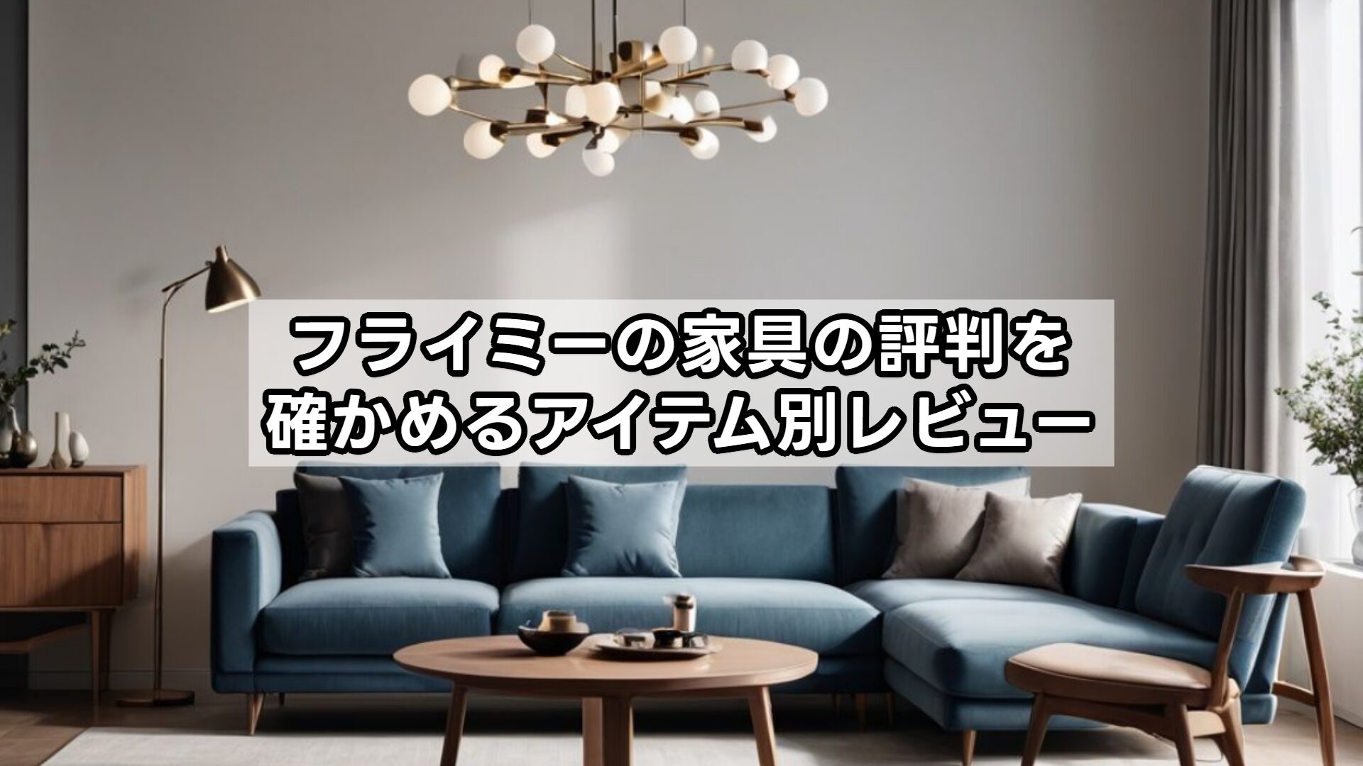 フライミーの家具の評判を確かめるアイテム別レビュー