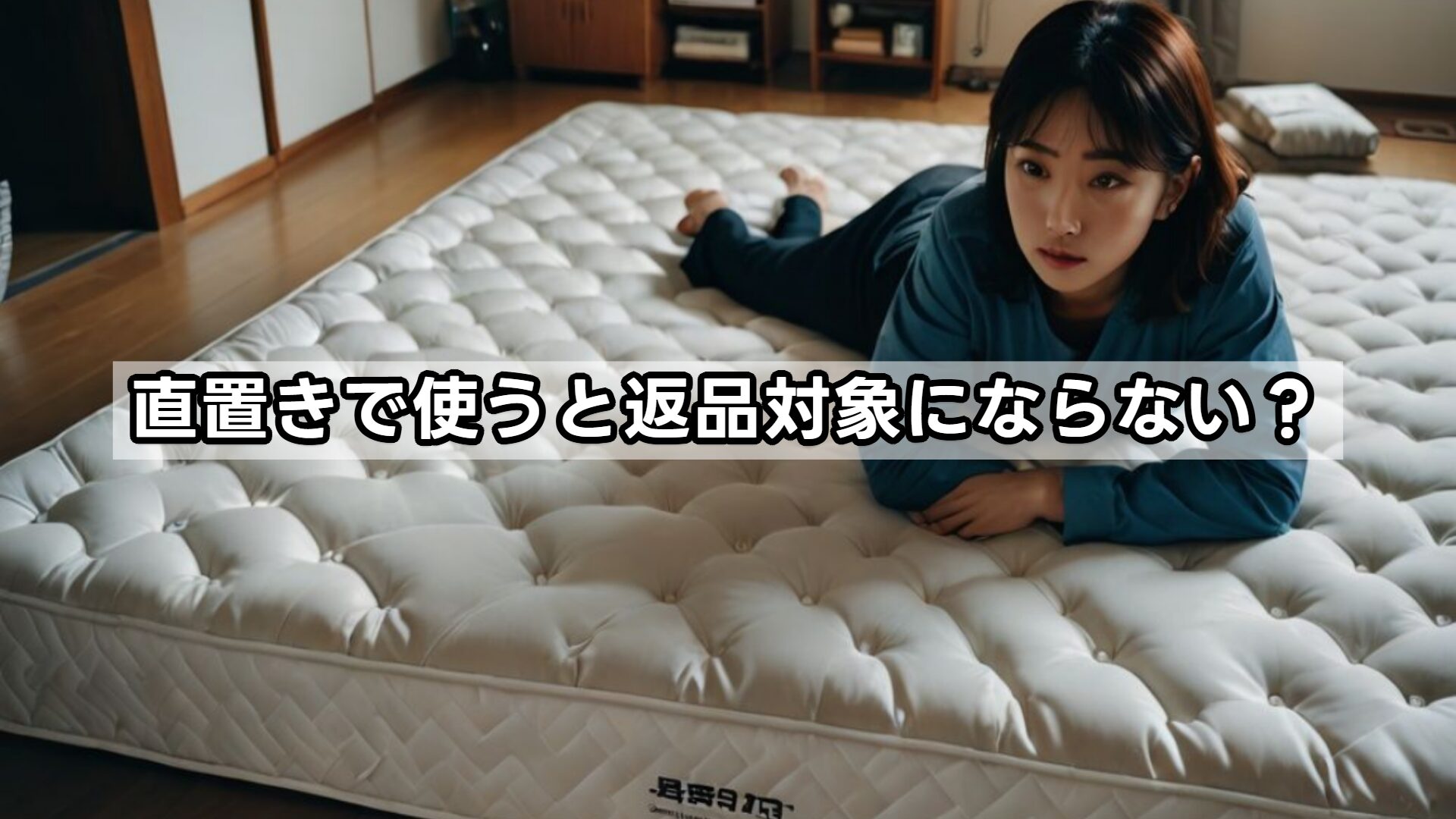 直置きで使うと返品対象にならない？