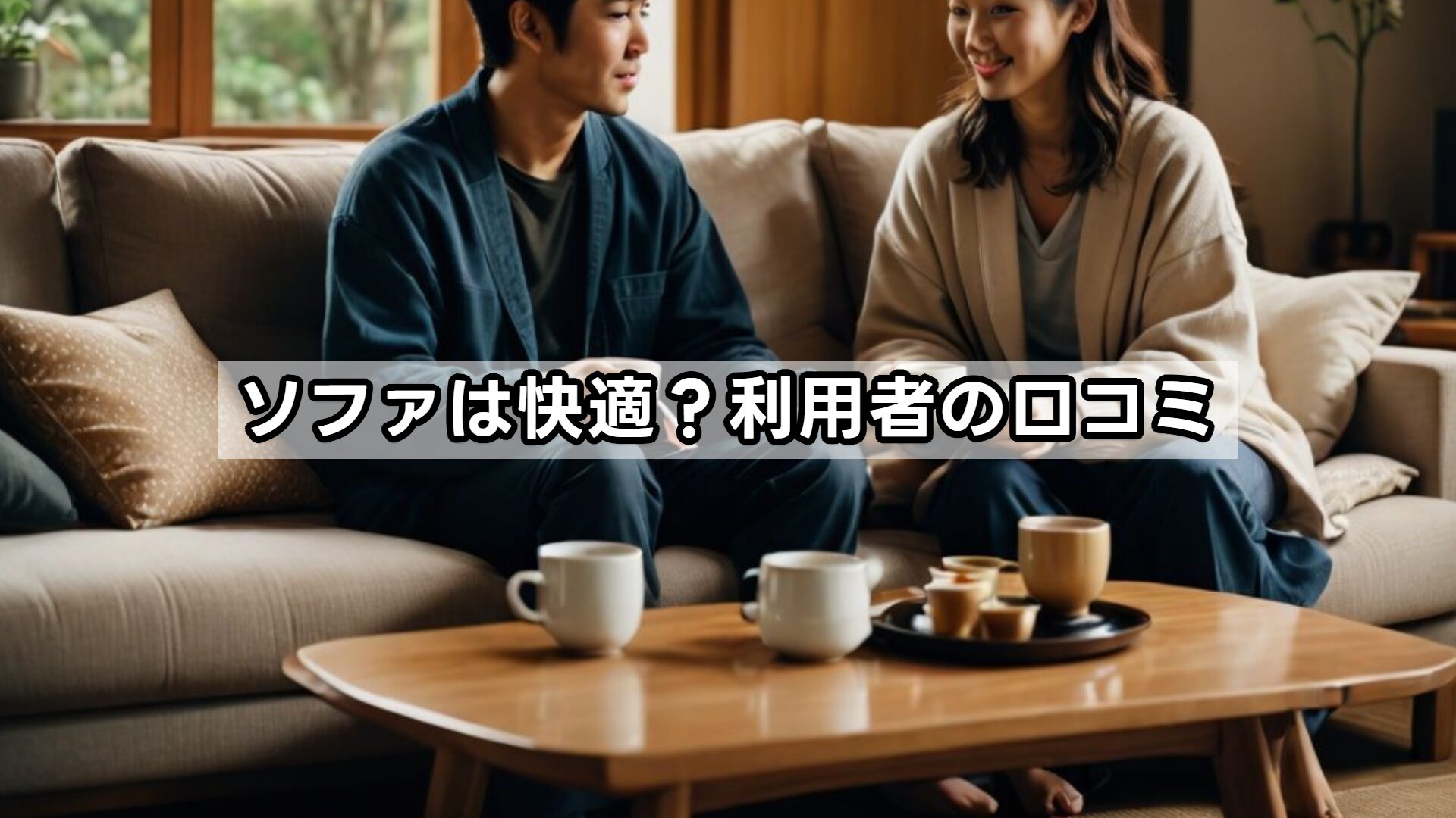ソファは快適?利用者の口コミ