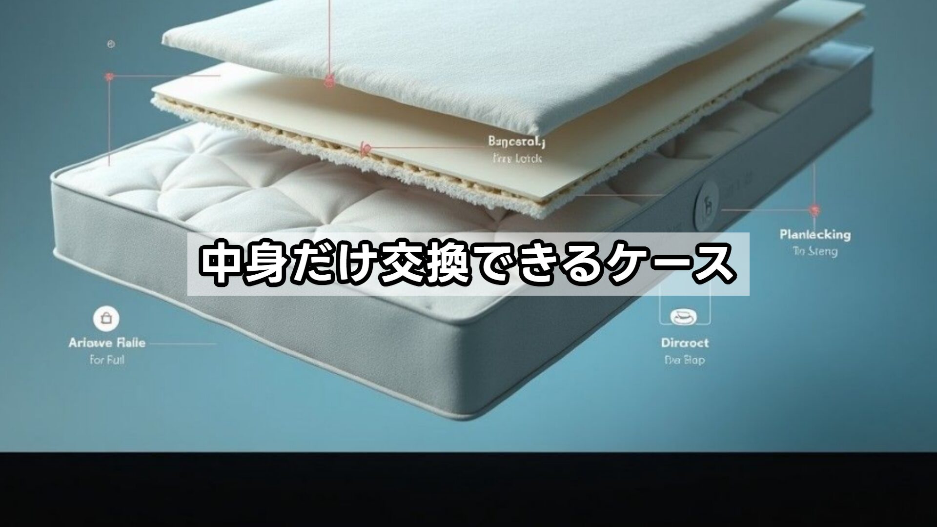 中身だけ交換できるケース