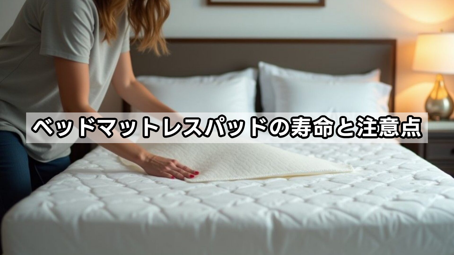 ベッドマットレスパッドの寿命と注意点