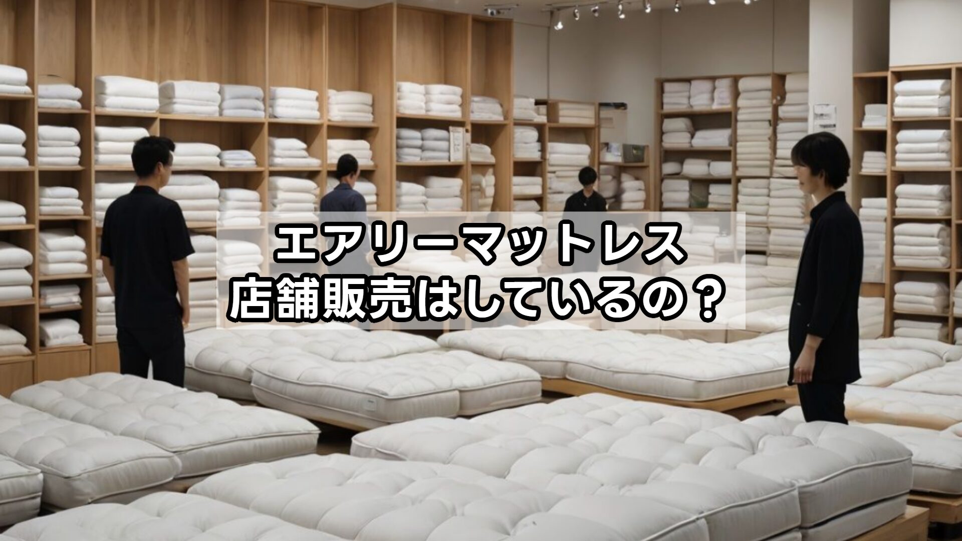 エアリーマットレス店舗販売はしているの？