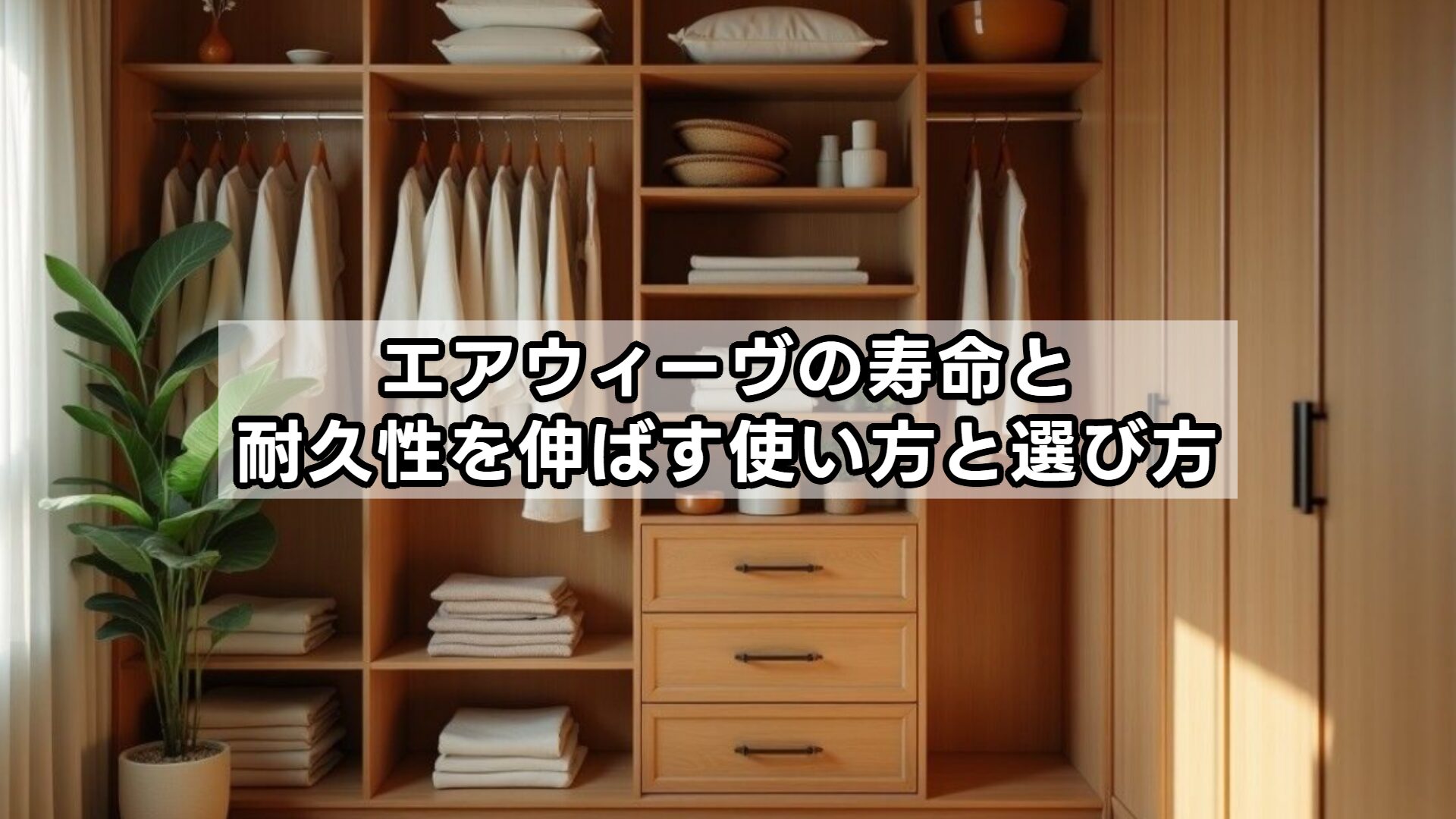 エアウィーヴの寿命と耐久性を伸ばす使い方と選び方