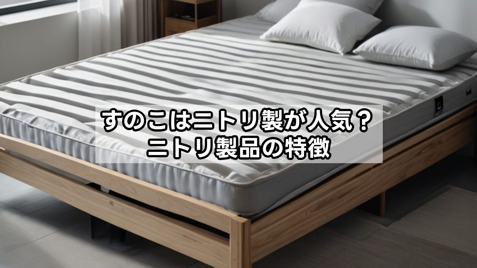 すのこはニトリ製が人気?ニトリ製品の特徴