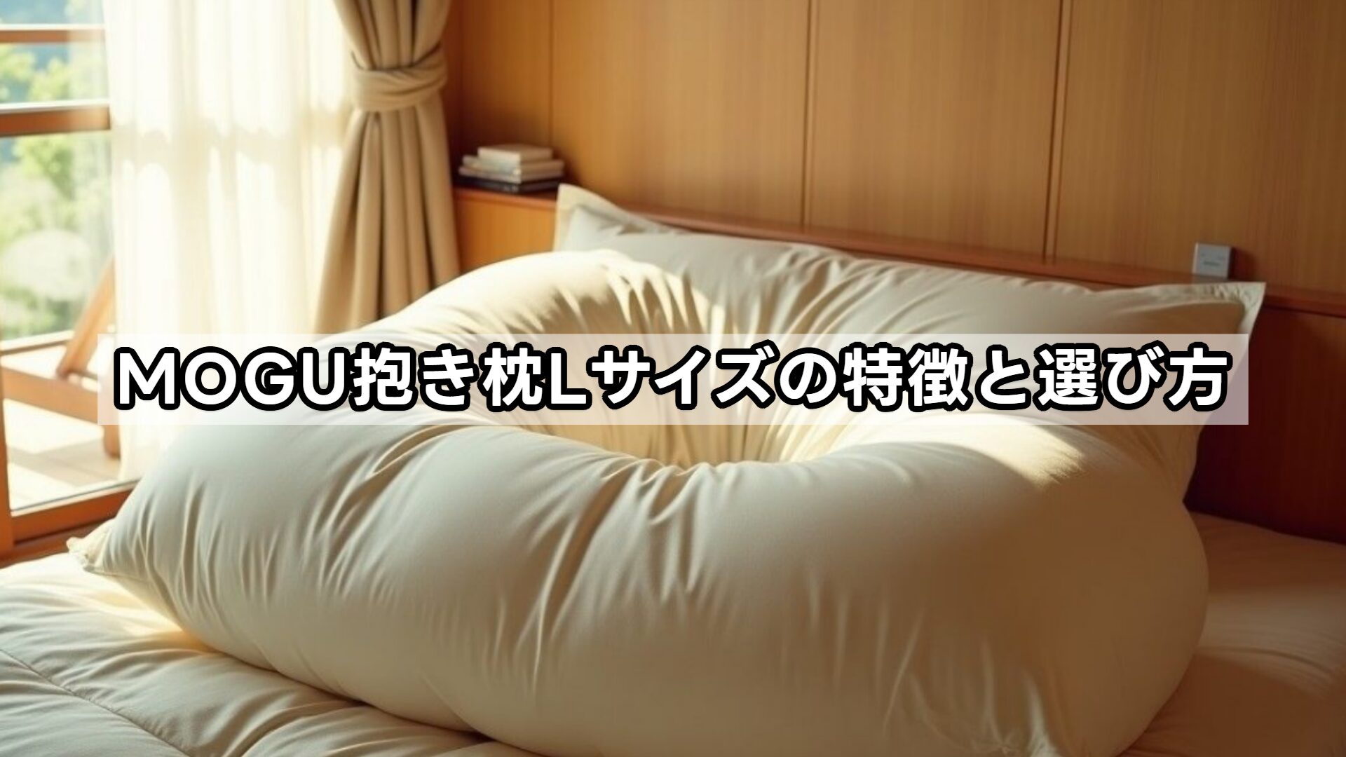 MOGU抱き枕Lサイズの特徴と選び方
