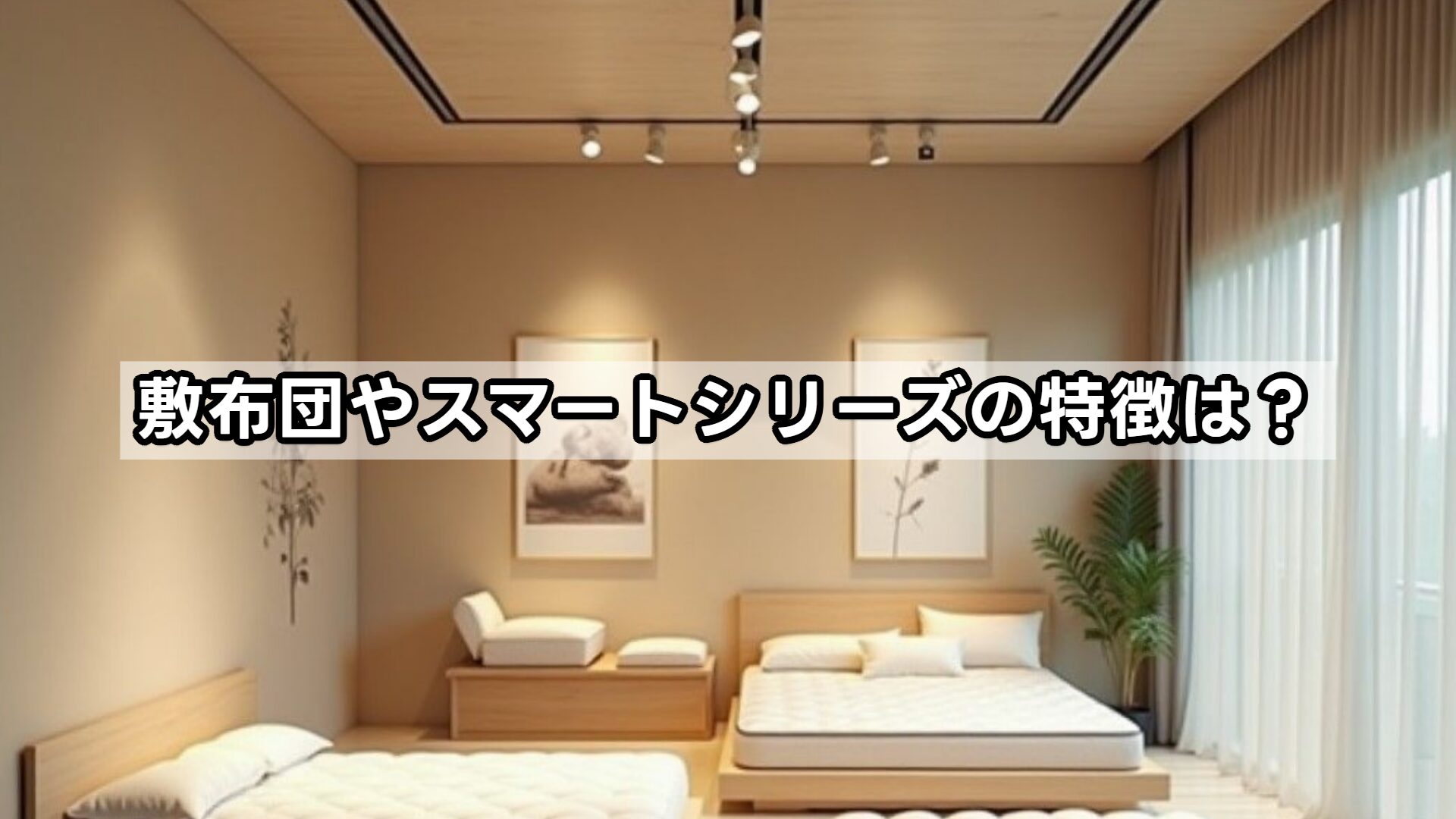 敷布団やスマートシリーズの特徴は?