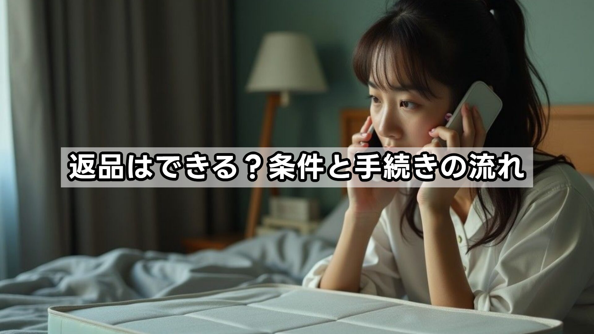 返品はできる?条件と手続きの流れ