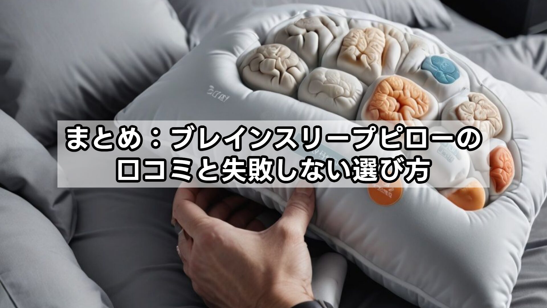まとめ:ブレインスリープピローの口コミと失敗しない選び方