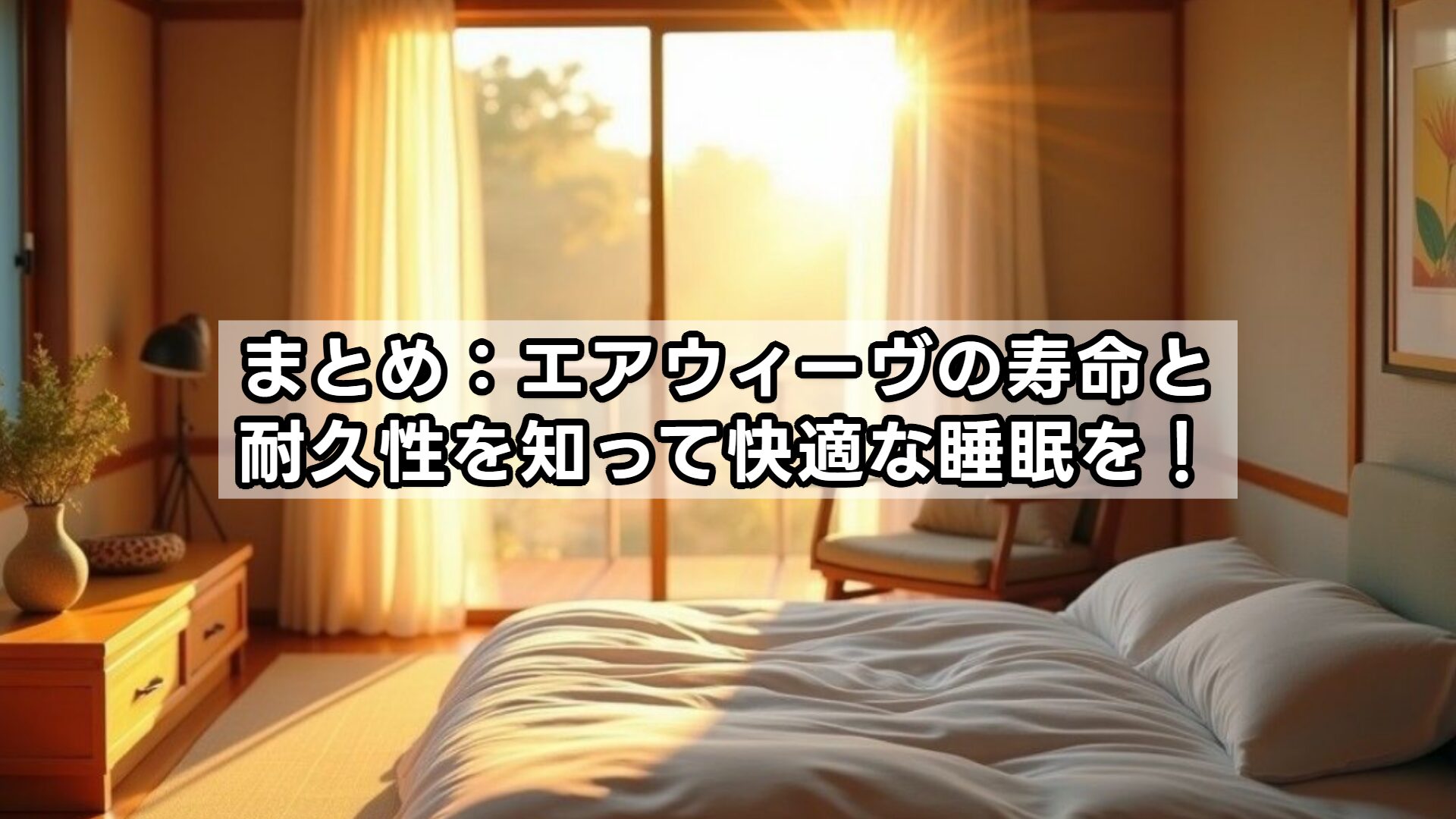 まとめ:エアウィーヴの寿命と耐久性を知って快適な睡眠を!