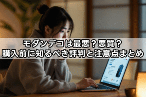 モダンデコは最悪で悪質？評判や実態を徹底調査！