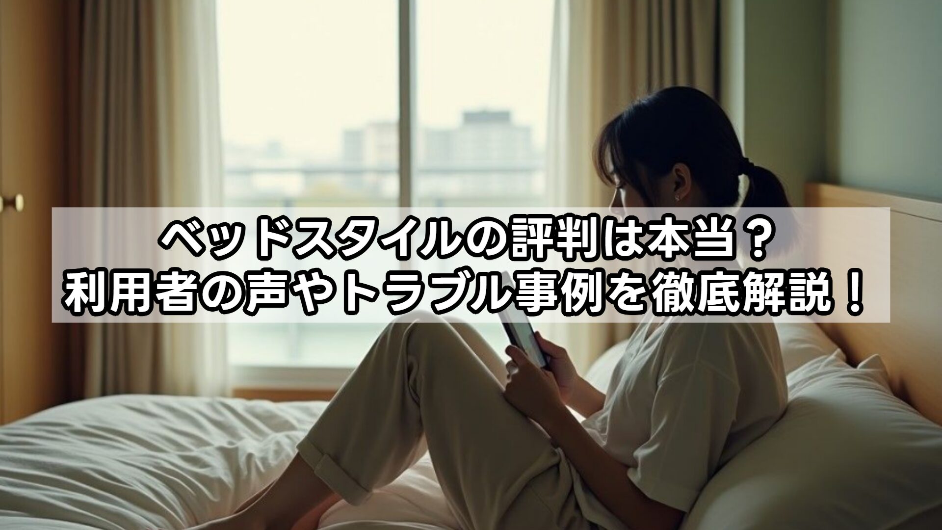 ベッドスタイルの評判は本当？利用者の声やトラブル事例を徹底解説！