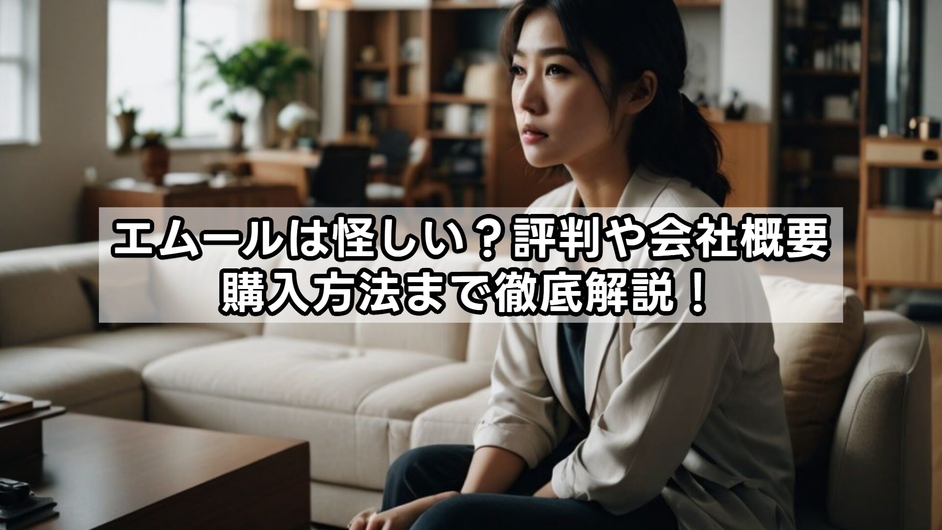 エムールは怪しい？評判や会社概要・購入方法まで徹底解説！